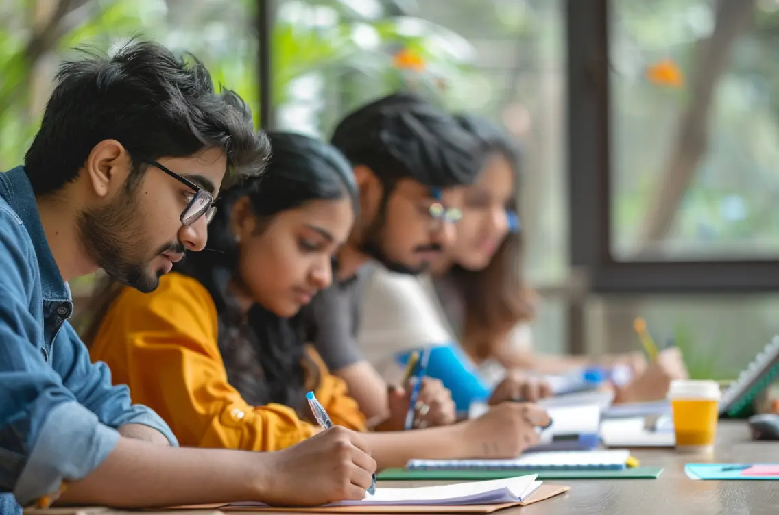 Student Studying