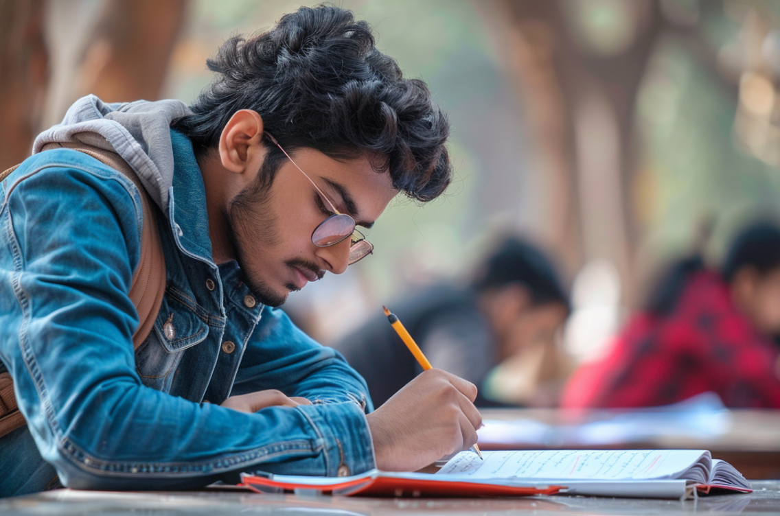 Student Studying